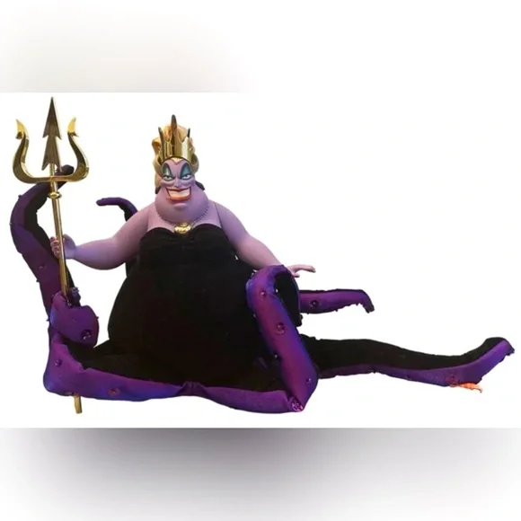 1997 Disney The Little Mermaid Sea Witch Ursula Collectors Doll RARE Vintage - Picture 2 of 8